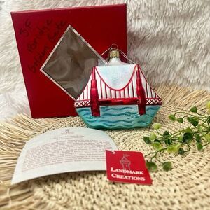 Landmark Creations European Glass Ornaments San Francisco Golden Gate Bridge
